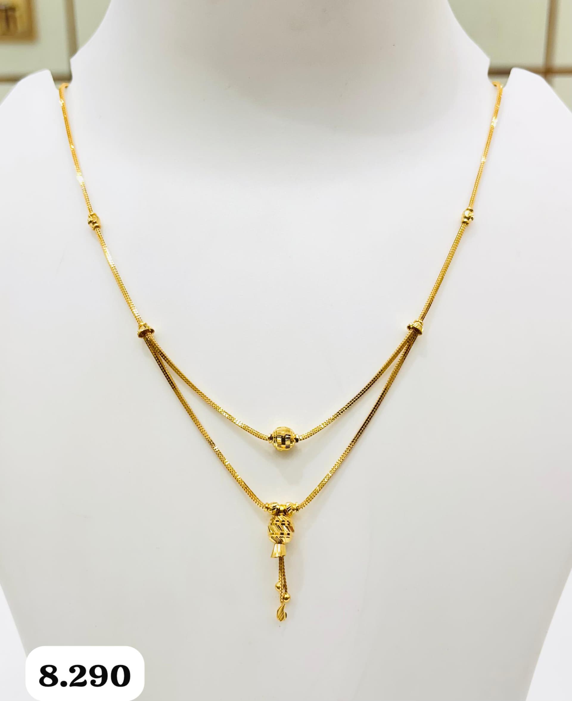 Gold Chain with Pendant