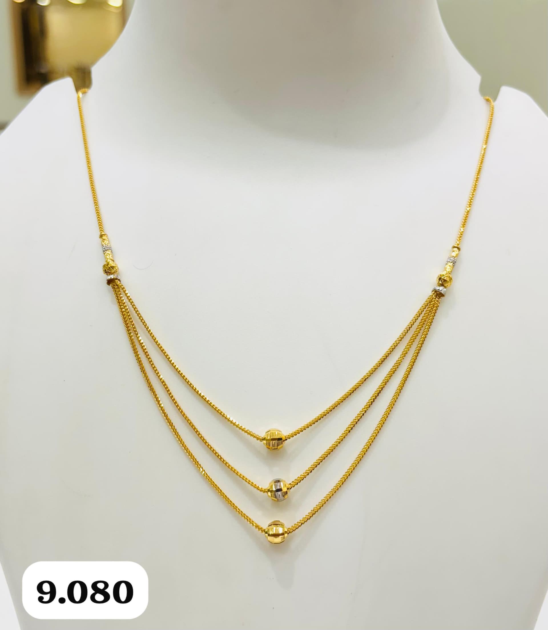 Gold Chain with Pendant