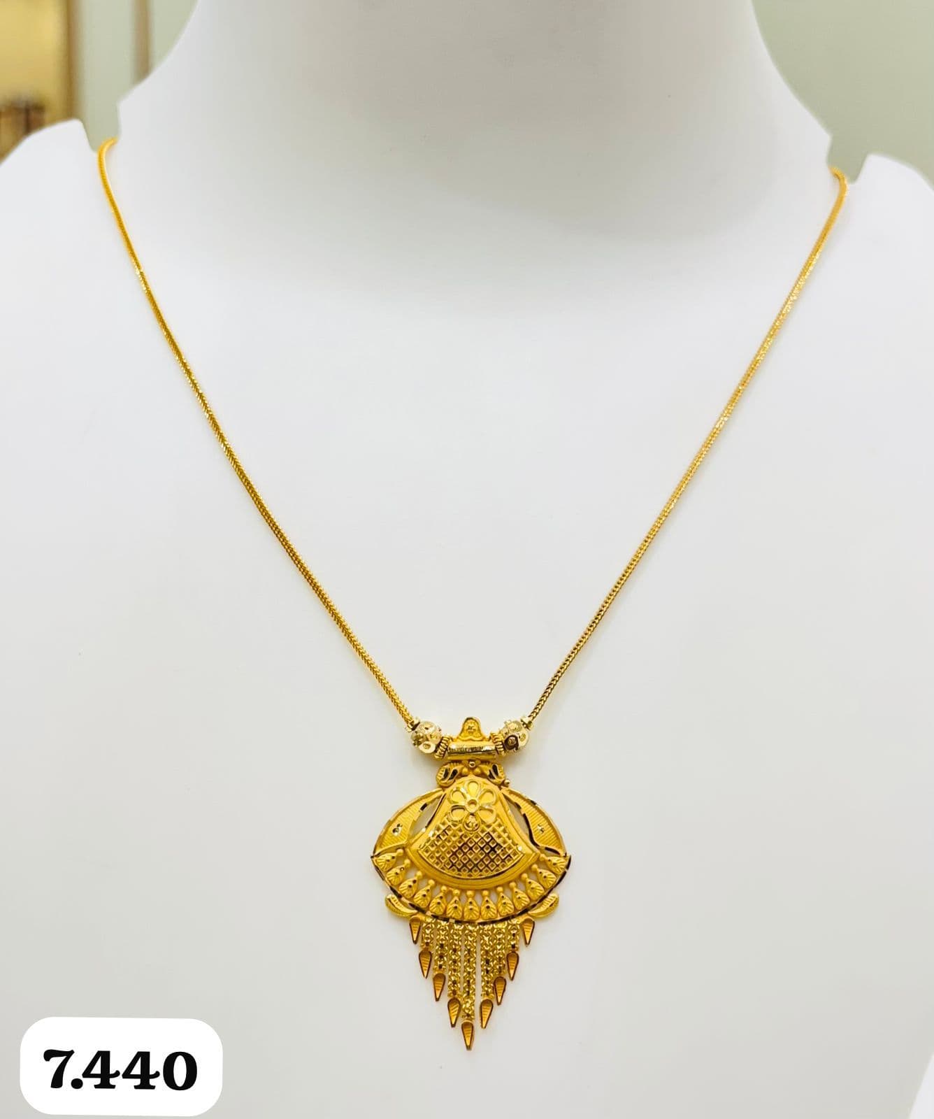 Gold Chain with Pendant