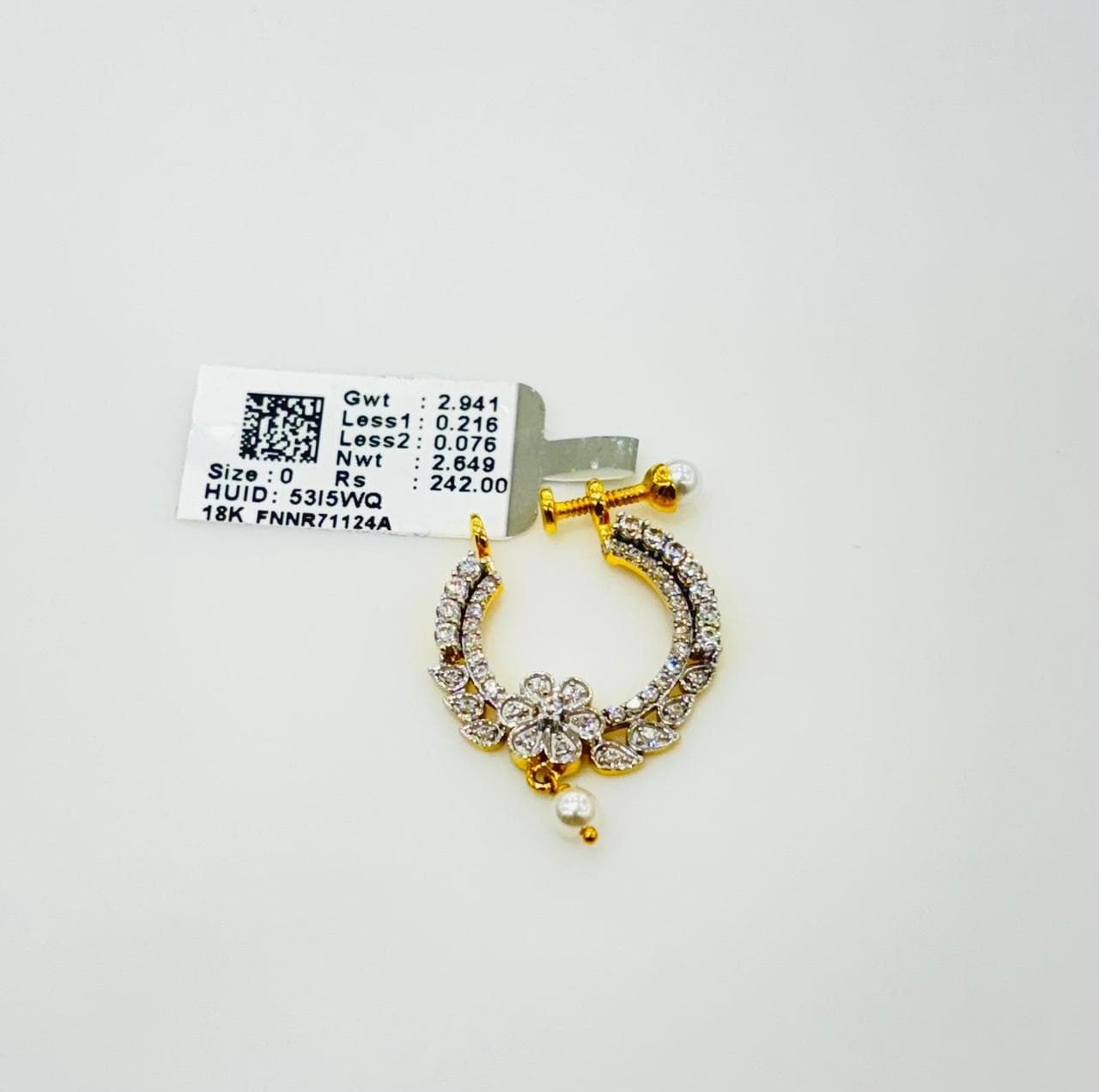 Lumina Diamond Nose Pin