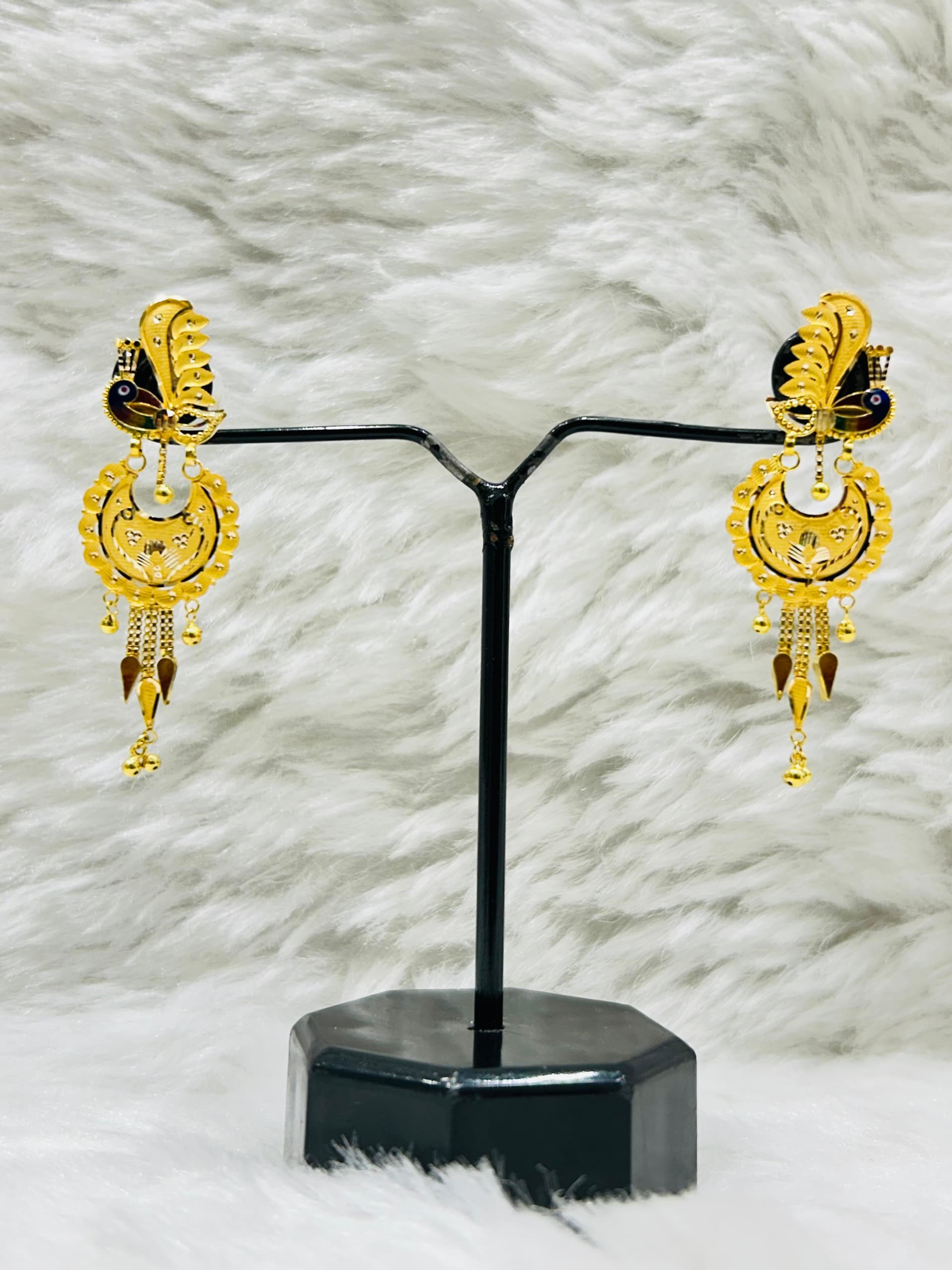 Nakshatra Gold Earrings