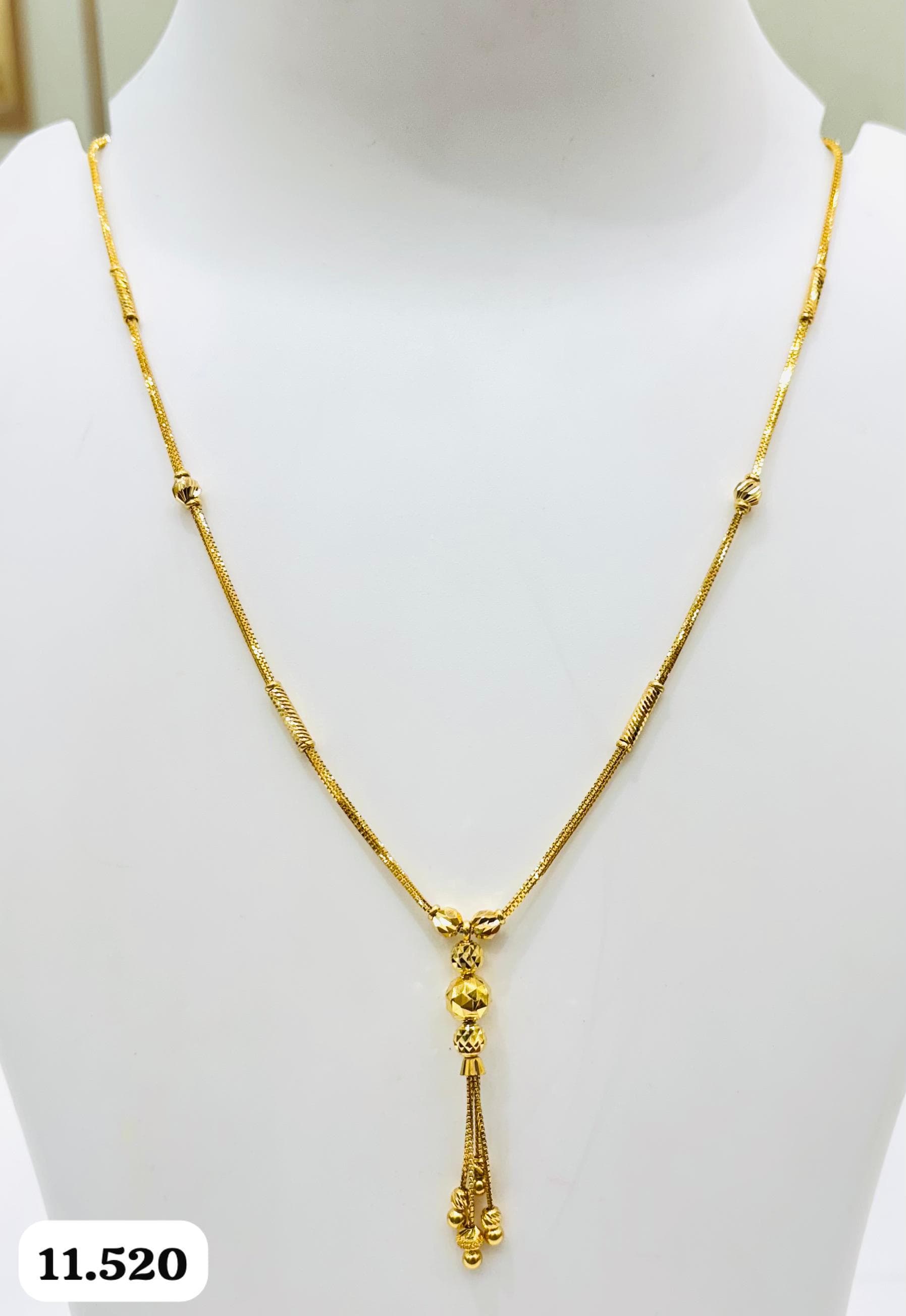Gold Chain with Pendant
