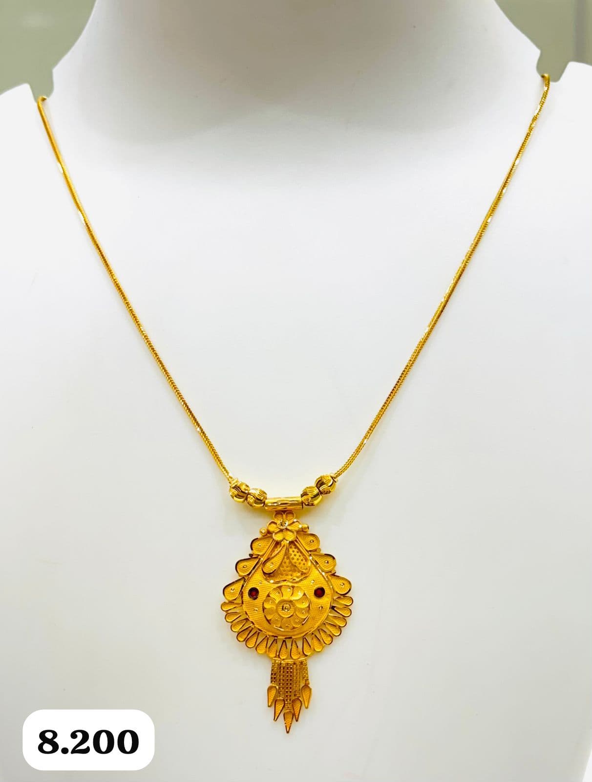Gold Chain with Pendant