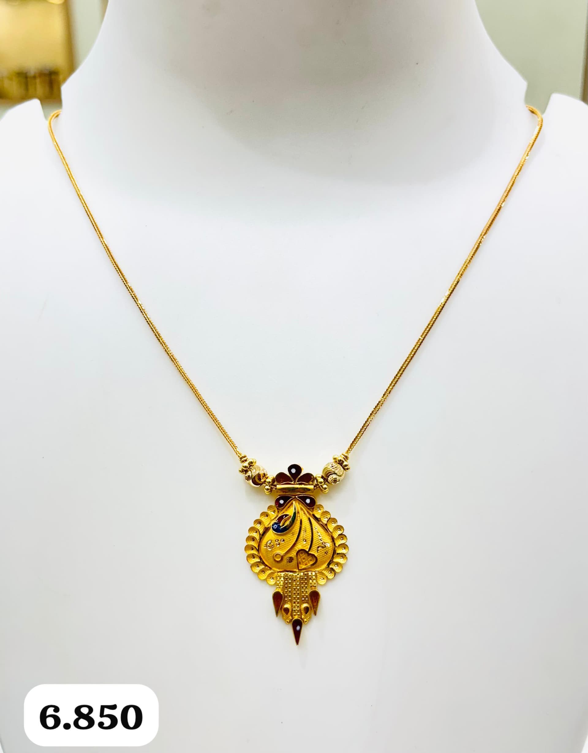 Gold Chain with Pendant