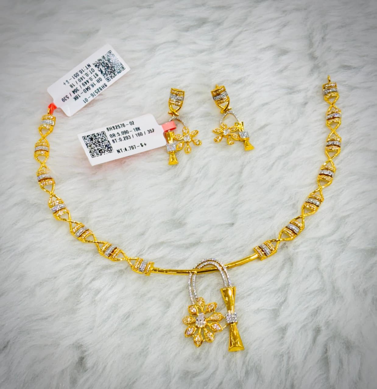 Kiara Diamond Jewellery Set