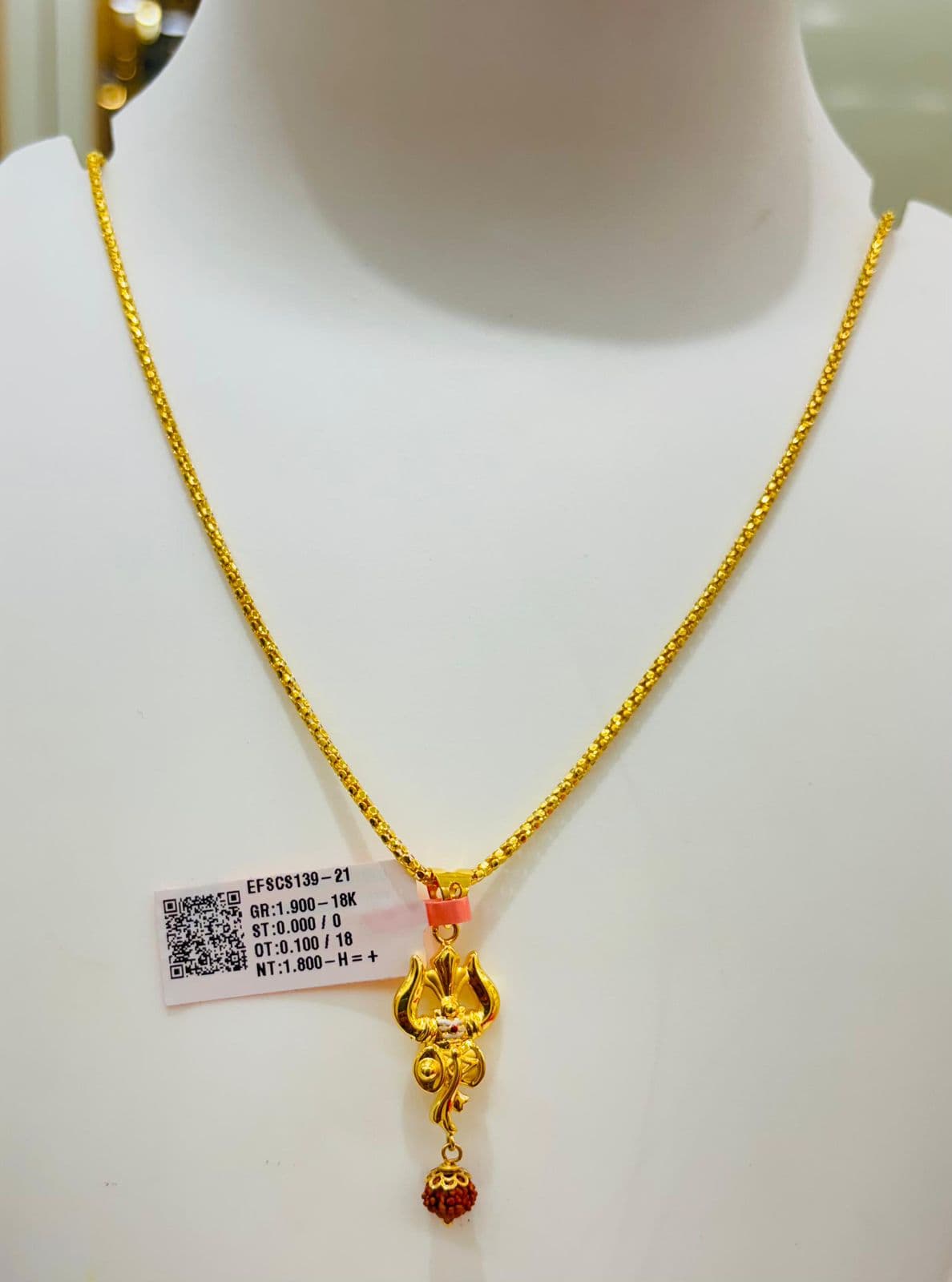 Aurora Gold Pendant