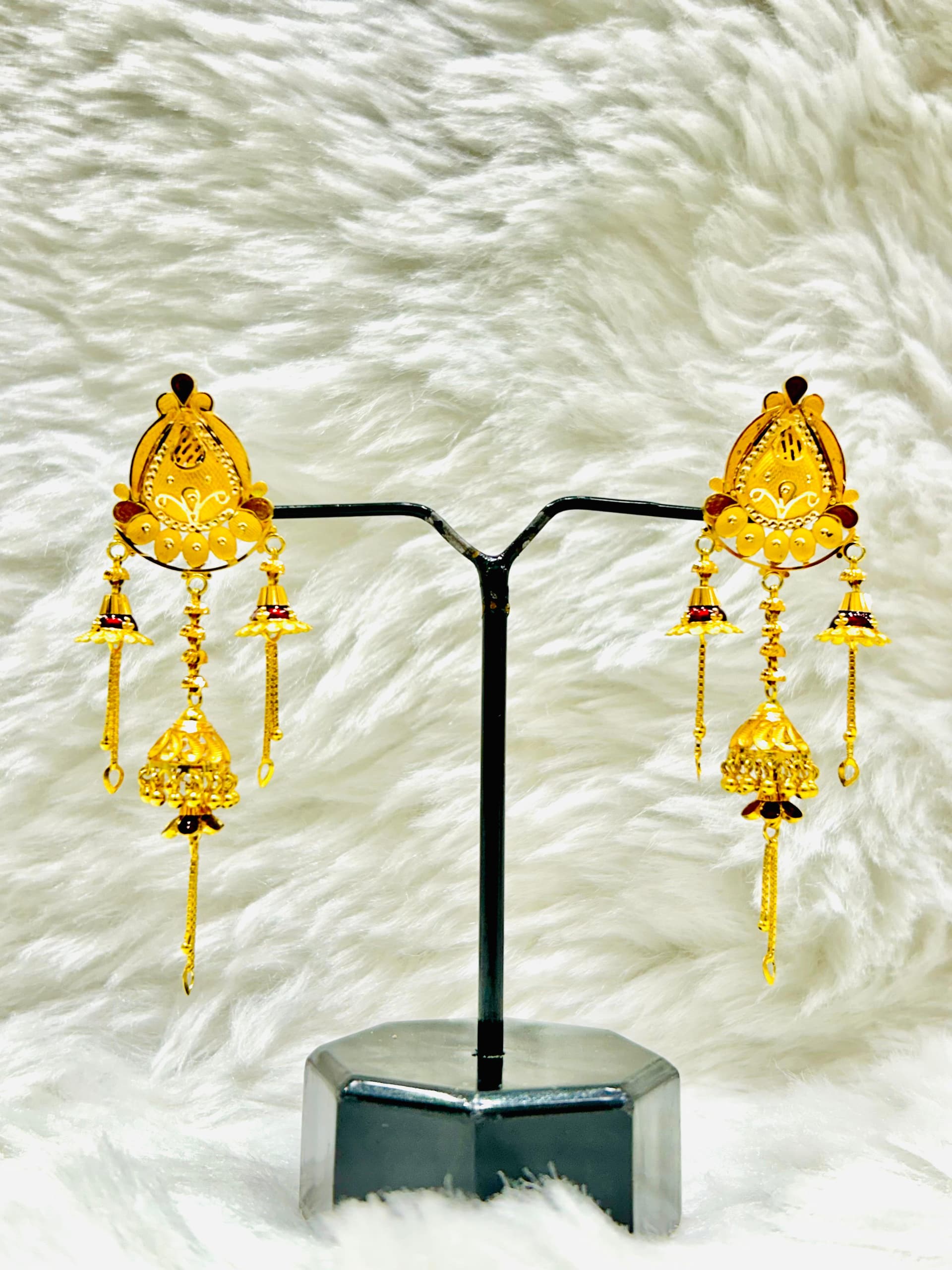 Nakshatra Gold Earrings