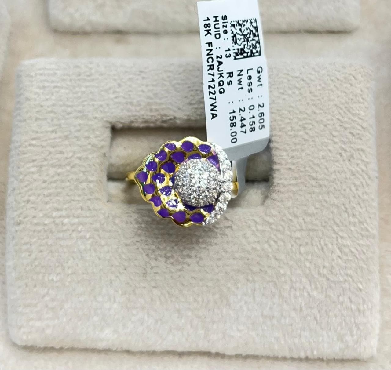 Aurora Diamond Ring