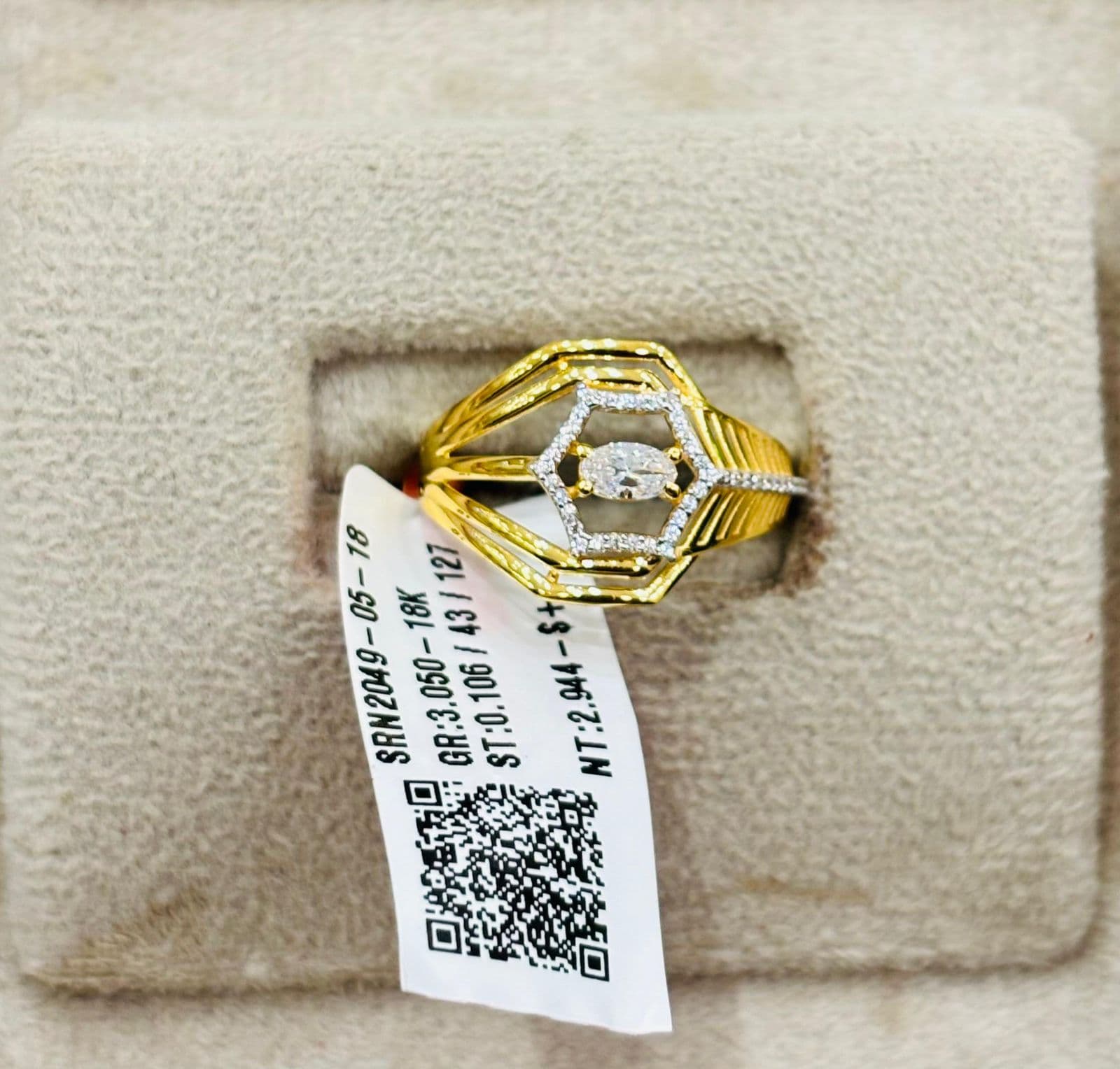 Nakshatra Diamond Ring